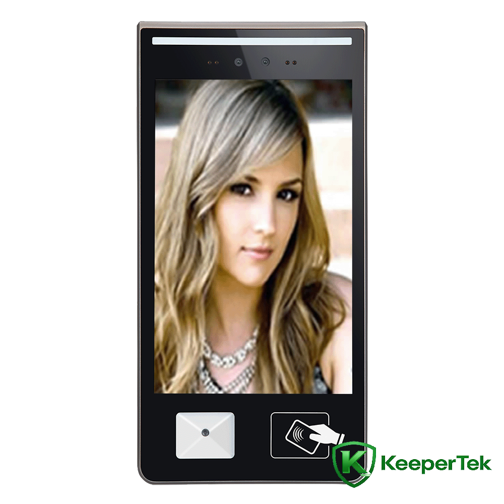 10.1-īniha maka ʻike maka QR code swiping a me ka hoʻolaha ʻana i nā mīkini āpau-i-hoʻokahi KT-FR016